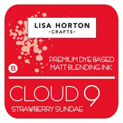 Lisa Horton Crafts Cloud 9 Dye Based Matte Blending Ink Pad - Strawberry Sundae